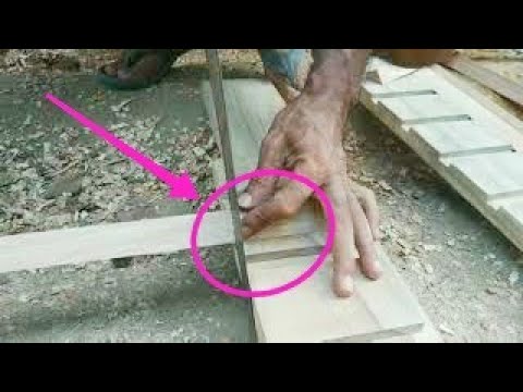 Ternyata Mudah Cara Membuat Cetakan Batako Dari Kayu - YouTube