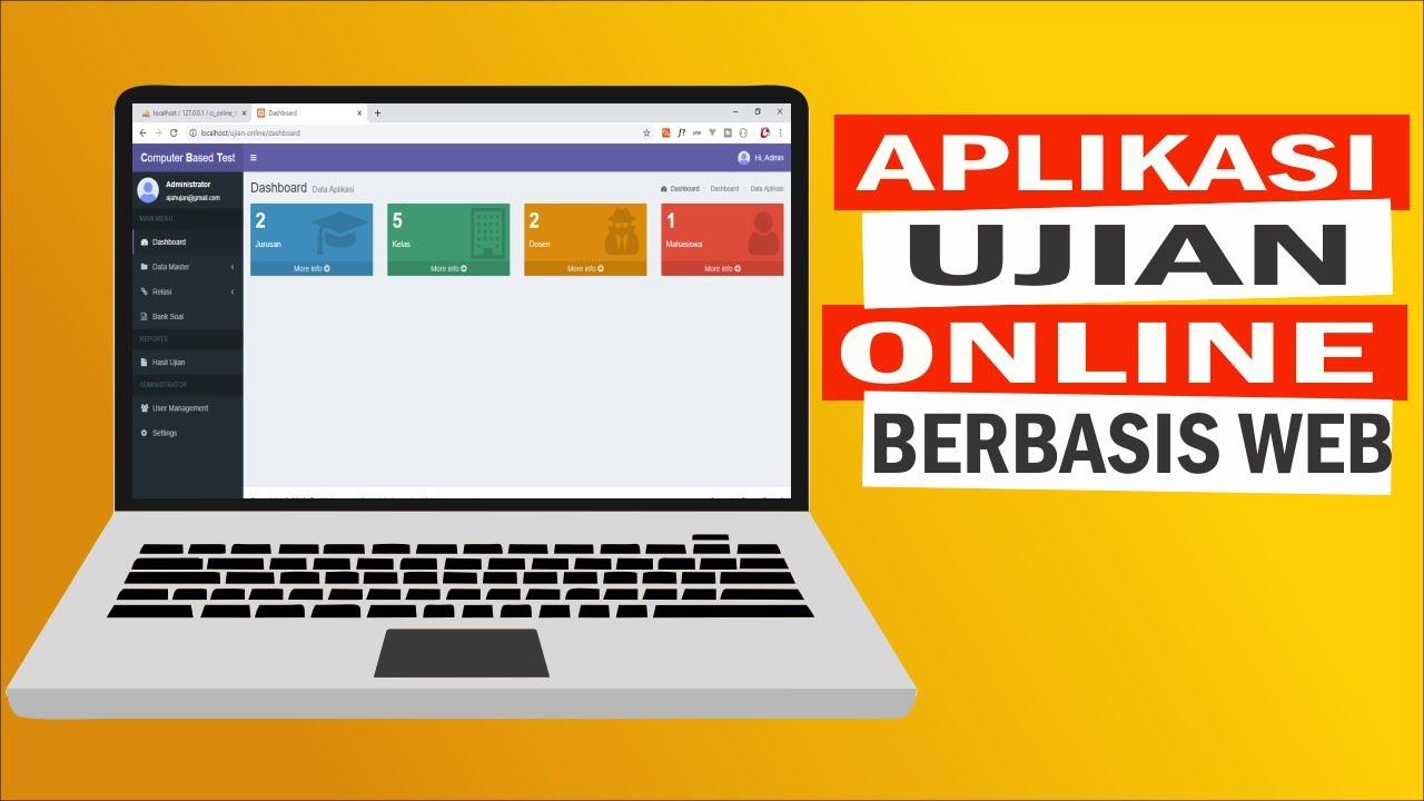 Aplikasi Ujian Online Berbasis Website Gratis || Menggunakan ...