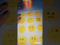 DIY homemade emoji stickers || Greeshma's art gallery