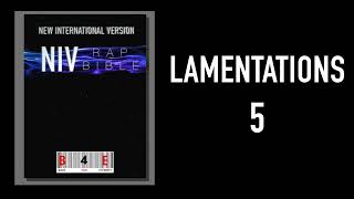 NIV RAP BIBLE: LAMENTATIONS 5