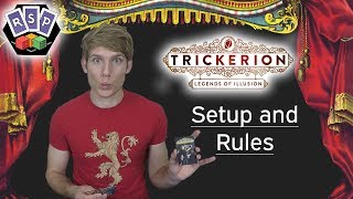 Trickerion Setup and Rules (\u0026 Dahlgaard's Gifts) - Ready Steady Play