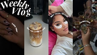 WEEKLY VLOG: PREPPING FOR PARIS + GAME CHANGING FACIAL TOOLS + BIRTHDAY CELEBRATIONS + FUN EVENTS