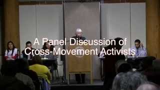 PEACEWORKS JUSTICE RISING  a Panel Discussion of Cross Movement Activists