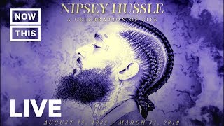 Nipsey Hussle Funeral Memorial Service — Full Stream | NowThis