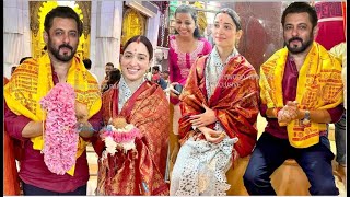 Siddhivinayak Temple Salman Khan Tamanna Bhatia Praying Ror Wedding Happiness Life