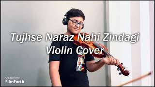 Tujhse Naraz Nahi Zindagi | Violin Cover | Somdeep Sarkar