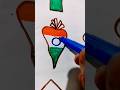 #Flagdrawing #shortvideo #trending #viralvideo #Indiadrawing