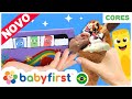 Novo programa - Turma das Cores | Aprender cores para crianças | Sorvete | Ônibus | BabyFirst Brasil