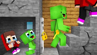 Baby Mikey and Baby JJ Were Trapped Inside a Cellar in Minecraft (Maizen)