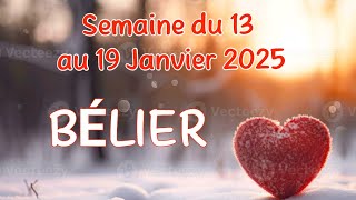 Bélier ♈ 13 au 19 Janvier 🧚 Une décision importante, un travail acharné 😊🍀💓#belier