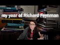 reading EVERY SINGLE BOOK by Richard Feynman