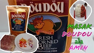 #masak-masakan Corned Beef DOU DOU dimasak ala amih praktis dan yummy