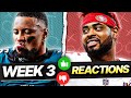 Week 3 Fantasy Football Reactions! Fixing Your Roster