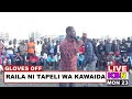 raila wewe ni tapeli wa kawaida nuru okanga busted laughing hard at raila as denis wanjala on 🔥🔥