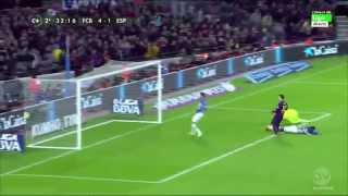 Els gols del derby. Barça 5-1 Espanyol (07-12-14)