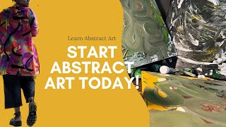 How to Start Abstract Art as a Beginner | Materials, Sketchbooks & Inspiration