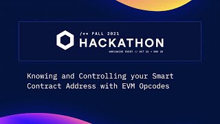 Knowing and Controlling your Smart Contract Address with EVM Opcodes