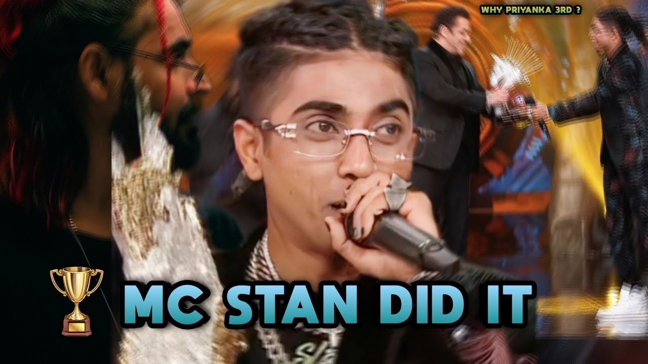 MC STAN - WINNER OF BIGG BOSS 16 [ FINNALLY DHH WIN ] - YouTube