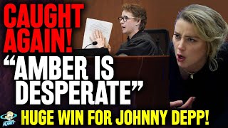 HUGE WIN For Johnny Depp! DESPERATE Amber Heard Caught LYING AGAIN to Court! & Settles w/ Crewmember