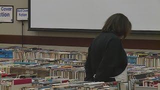 Winter used book sale at Jewish Community Center