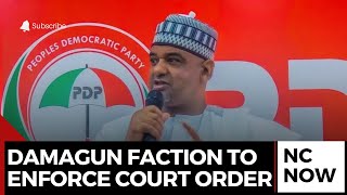 PDP Crisis: Damagun Faction to Enforce Court Order