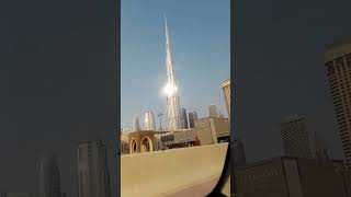 Dubai city nice Burj khalifa tower 165  long height #shorts video
