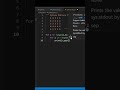 Learn Python || Python Programming Tutorial || Best Pattern tutorial #python #coding #shorts #viral