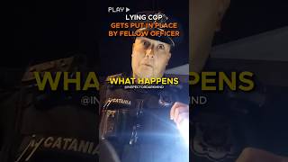 Cop Gets Owned By Fellow Officer and Silenced for Violating The Rights of Guy Refusing to ID #police