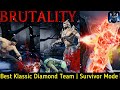 FW Survivor Mode elder Tower Battle | Diamond Klassic Team Brutality Team | MK Mobile