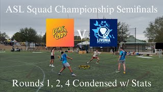 ASL Squad Championship Semifinals (Condensed w/ Stats) Lemon Lads vs Livonia 2/1/25