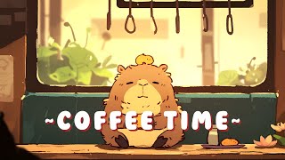 Capybara Lofi Zone - Peaceful Beats for Studying \u0026 Relaxing ~ Cozy Times ~ 🎵 💫 | Focus Helper