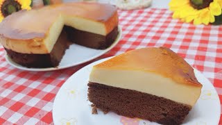 คาราเมลคัสตาร์ดเค้ก Caramel custard cake เนื้อนุ่มเด้ง พร้อมคำนวณต้นทุน | new new eat food