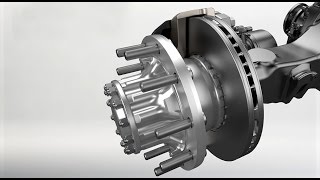 UD Trucks - 新型Quon（クオン）: Disc Brakes 機能説明