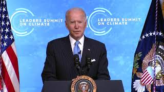 President Biden Delivers Closing Remarks at the Leaders Summit on Climate