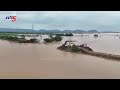 రంగంలోకి ఆర్మీ.. drone video of budameru river present situation tv5 news