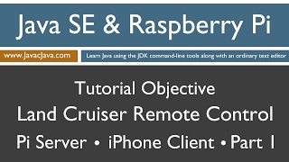 Java and Raspberry Pi Programming - iPhone Remote Control Part 1