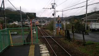 上毛電鉄 富士山下駅 西桐生行出発