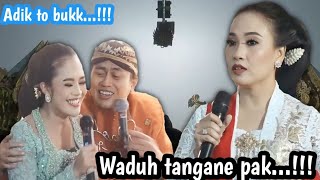 limbukan lucu...Bu kesi ngamok perkoro pak yoyok ngrangkul Elisa...