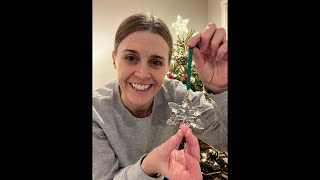 Review of this Swarovski crystal 2024 ornament!