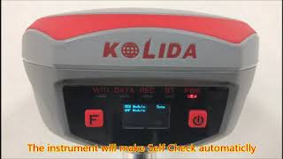 Self Check of K1 | K20s | K1 PRO, Kolida, Pofessional Survey Equipment Manufacturer