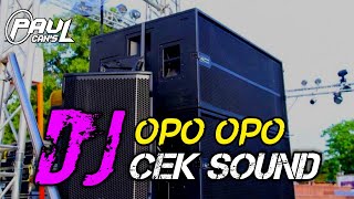 DJ CEK SOUND OPO OPO BASS BRUTAL