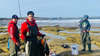 Brown Beach, Marion Bay, fishing