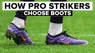 What a pro striker is looking for in his boots