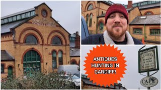 Antiques Hunting in Cardiff, Wales: Treasures at The Pumping Station!