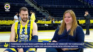 Fenerbahçe Beko Takım Kaptanlarımızdan Marko Gudurić ve Scottie Wilbekin ile Fin
