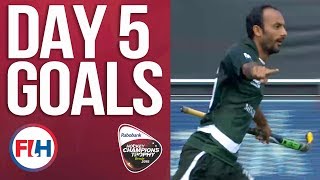 Day 5 ALL THE GOALS! | 2018 Men’s Hockey Champions Trophy