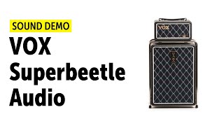 VOX Mini Superbeetle Audio - Sound Demo (no talking)