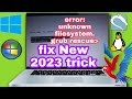error : unknown filesystem. grub rescue, FIX | 100% fix dual boot grub error | how to fix Linux SA4u