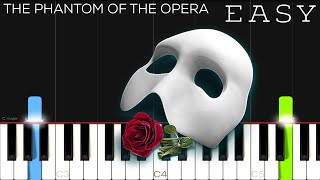 The Phantom Of The Opera Theme | EASY Piano Tutorial