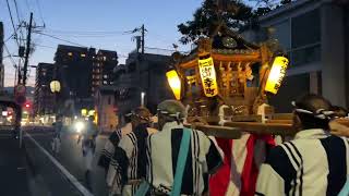 2024 小田原松原神社例大祭　神輿渡御　3日　御幸町